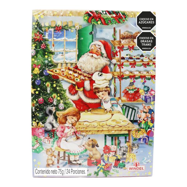Calendario de Navidad Windel 70g