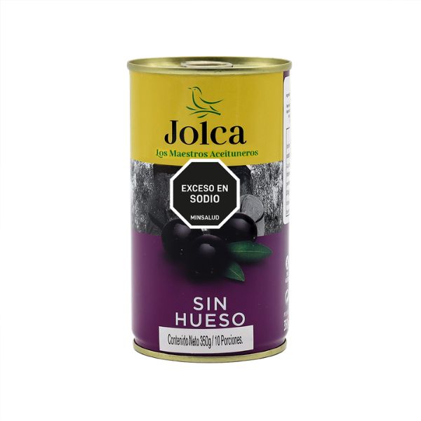 Aceituna Jolca  Negra Deshuesada 350g