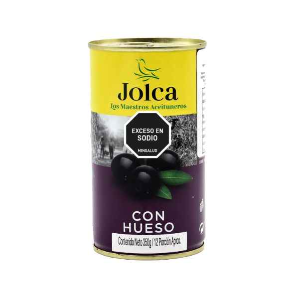Aceituna Jolca  Negra Entera 350g