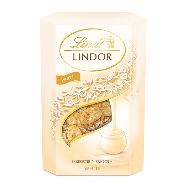 Chocolate Lindt  Lindor Cornet White 200g