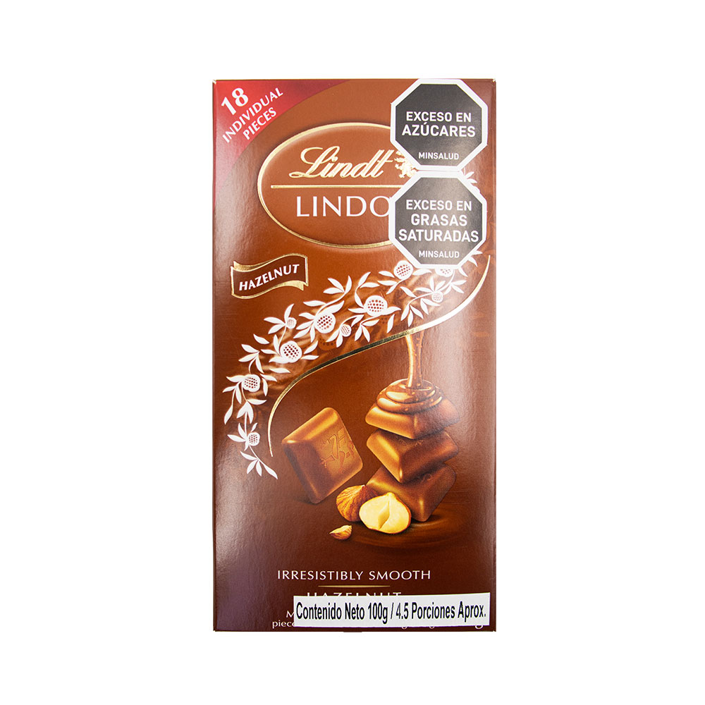 Chocolate Lindt Lindor Singles Hazel 100g