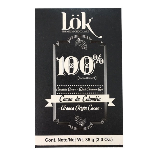 Chocolate Lok 100 Cacao 85g