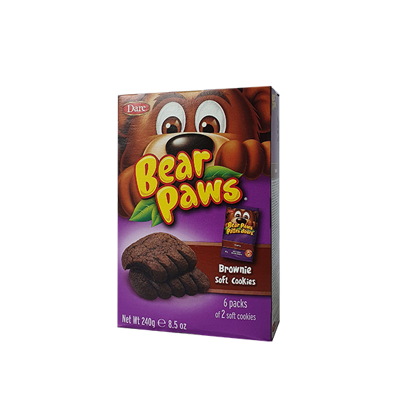 Galletas Bearpaws Brownie 240g