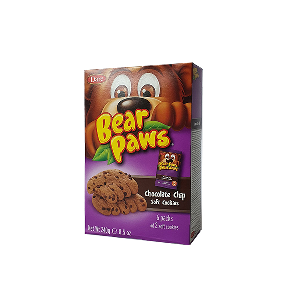 Galletas Bearpaws Choc Chips 240g