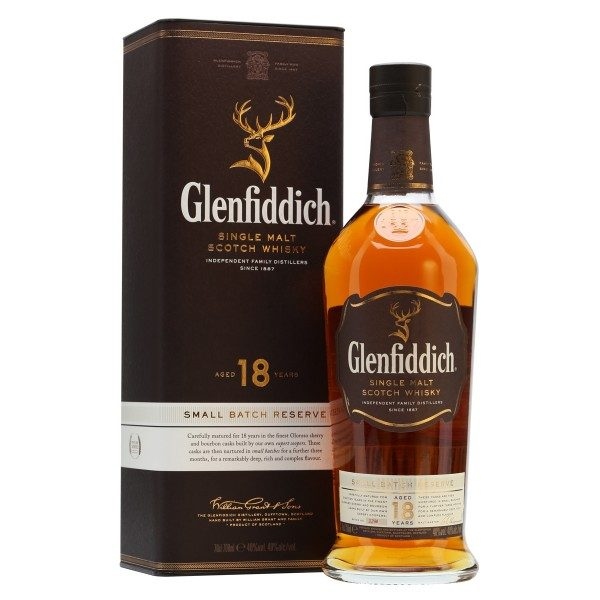 Whisky Glenfiddich 18 Años 750ml