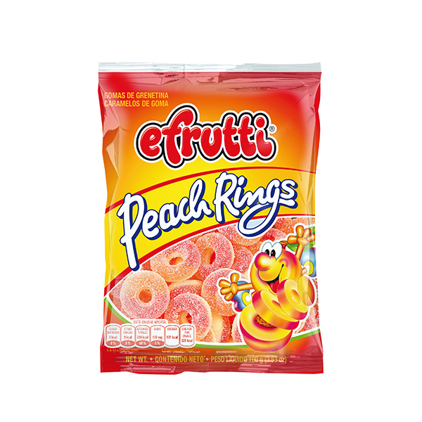 Goma Efrutti Peach Ring 100g
