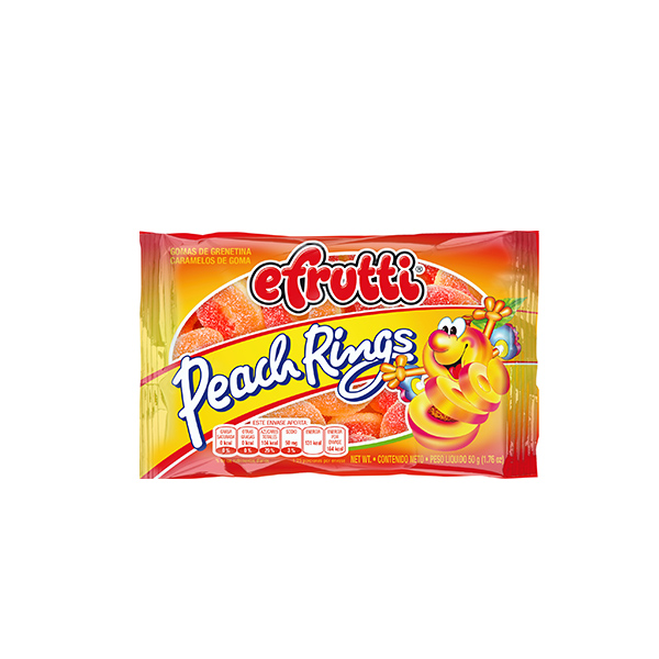 Goma Efrutti Peach Ring 50g