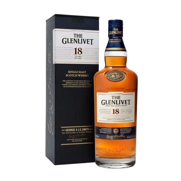 Whisky The Glenlivet 18 Años 700ml