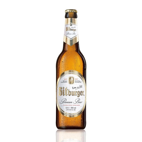 Cerveza Bitburger Botella 500ml