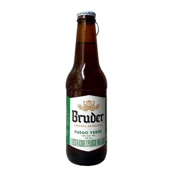 Cerveza Bruder Fuego Verde 330ml