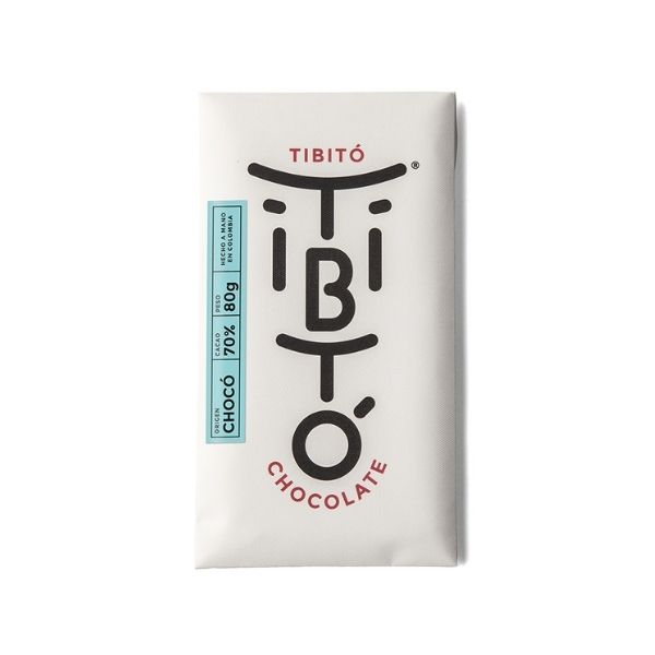 Chocolate Tibitó Chocó 70 Cacao 80g