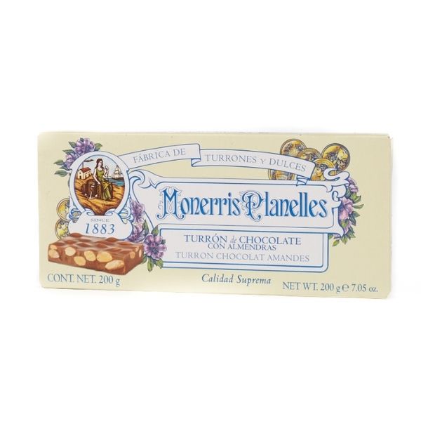 Turrón Monerris Chocolate Almendra 200g