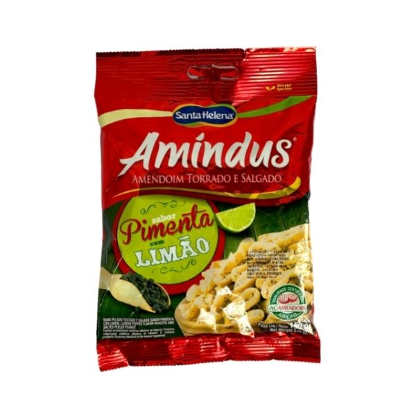 Maní Santa Helena Pimienta Limón 150g