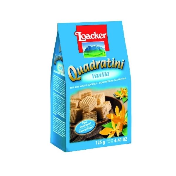 Galletas Loacker Quadratini Vainilla 125g