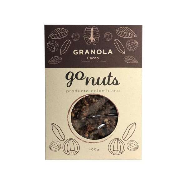 Granola Gonuts Cacao y Chocolate 400g