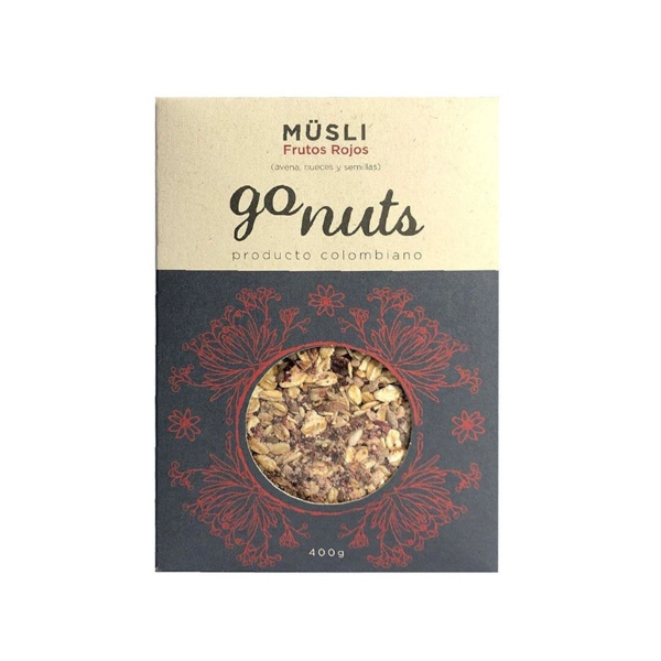 Musli Gonuts Frutos Rojos 400g