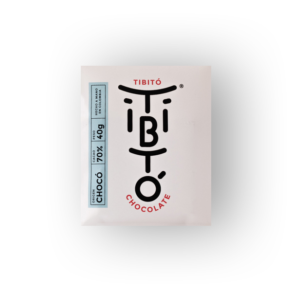 Chocolate Tibitó Chocó 70 Cacao 40g