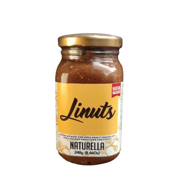 Crema Linuts Maní Avellana 240g