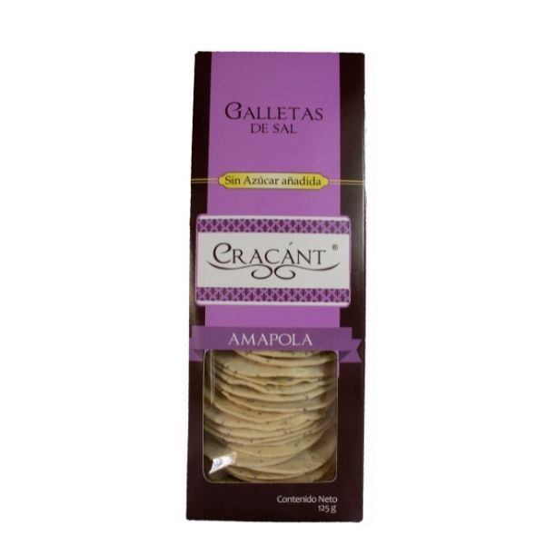 Galletas Mua Semillas de Amapola 125g