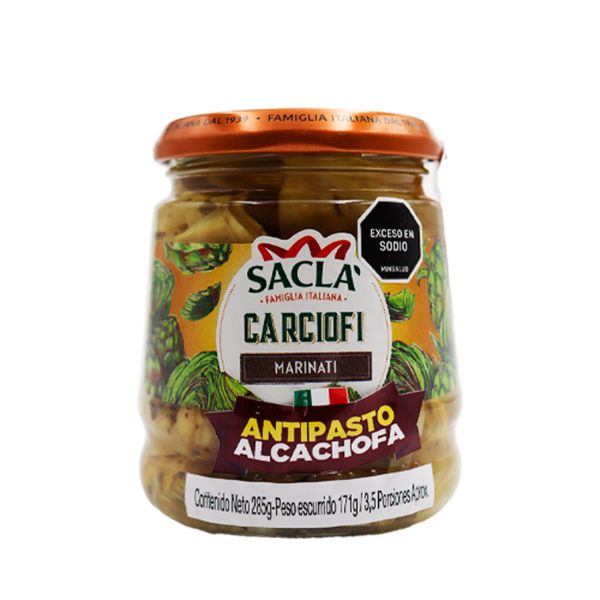 Alcachofa Sacla Aceite de Oliva 285g