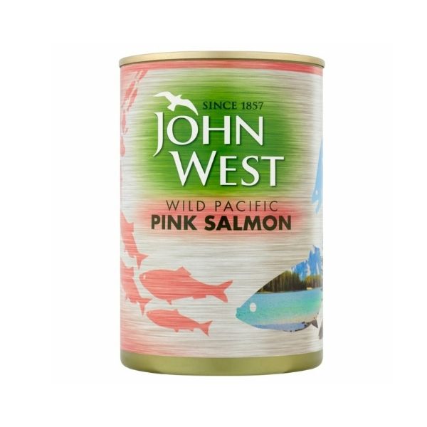Salmón John West Rosado 418g