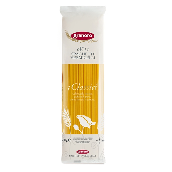 Pasta Granoro Spaguetti Vermicelli 500g