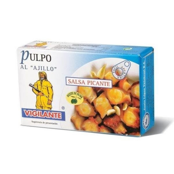 Pulpo al Ajillo Picante 115g