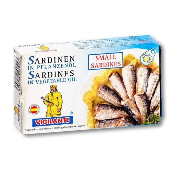 Sardinillas en Tomate Vigilante 90g
