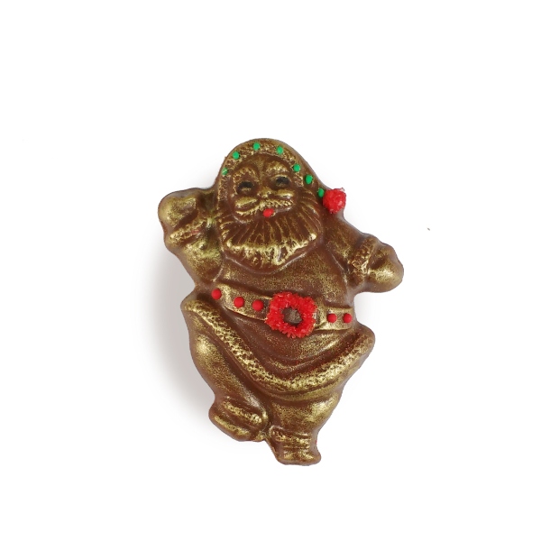Chocolate Arlequín Santa Bailando