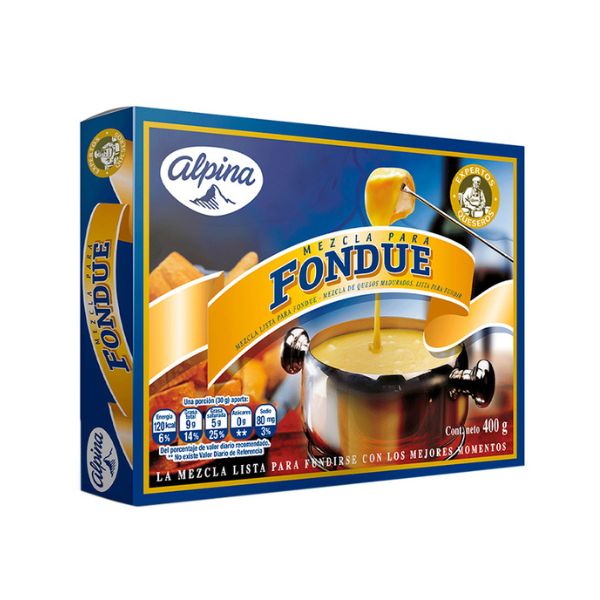 Queso Alpina Mezcla Para Fondue 400g