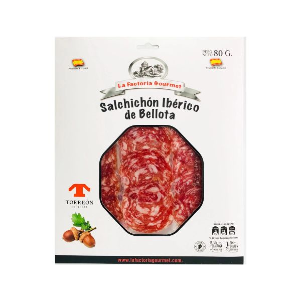 Salchichón Arflina Ibérico Bellota 80g