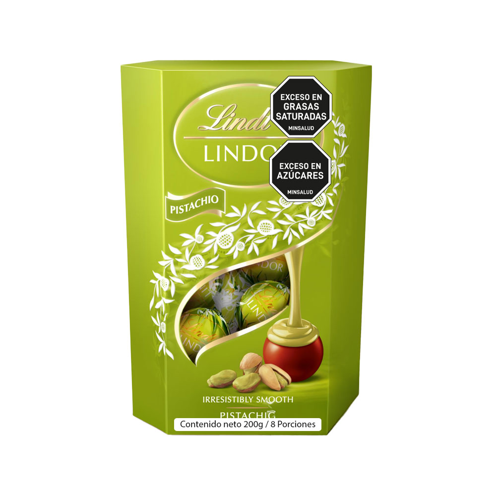 Chocolate Lindt Lindor Pistacho Cornet 200g