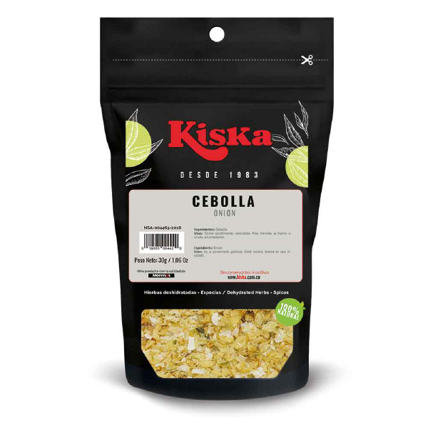 Condimento Cebolla Escama Kiska 30gr