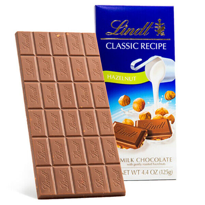 Chocolate Lindt Swiss Classic Hazelnut