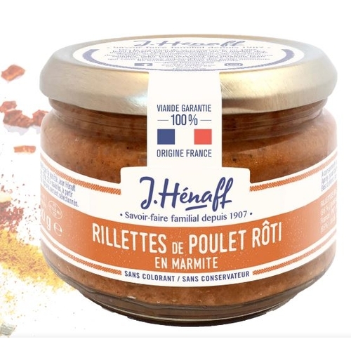 Paté Hénaff Rillettes Pollo 180 g