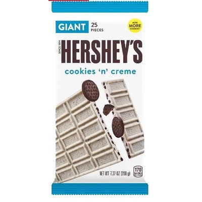 Chocolate Hersheys Cookies Creme 198g