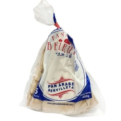 Pan Árabe Beiruth Serville 400g