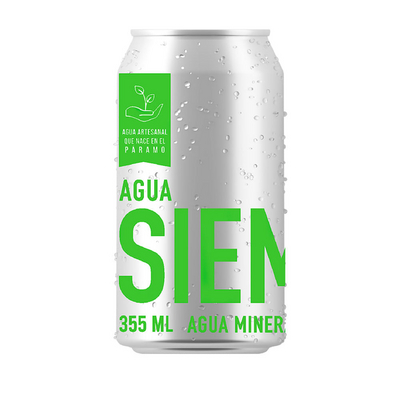Agua Mineral Siembra Natural 355ml