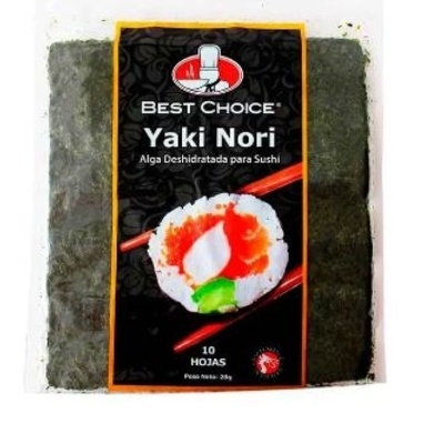 Algas Deshidratadas para Sushi 28g