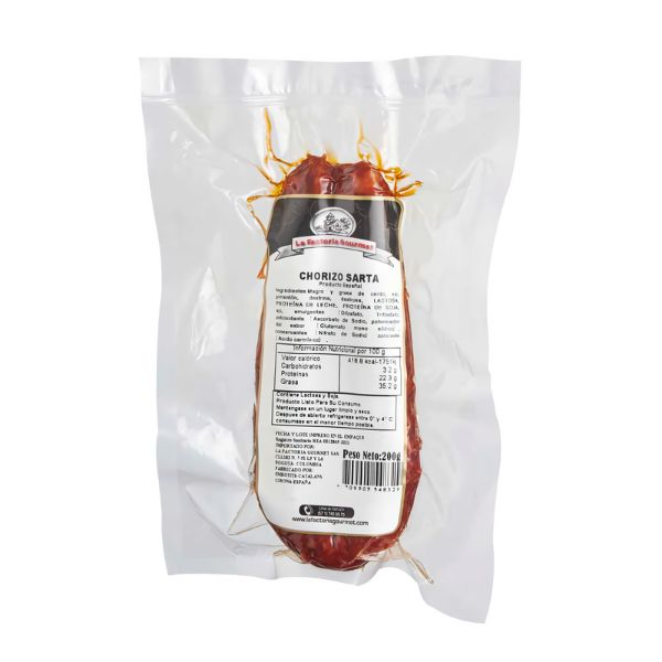 Chorizo La Factoria Sarta Natural 200g