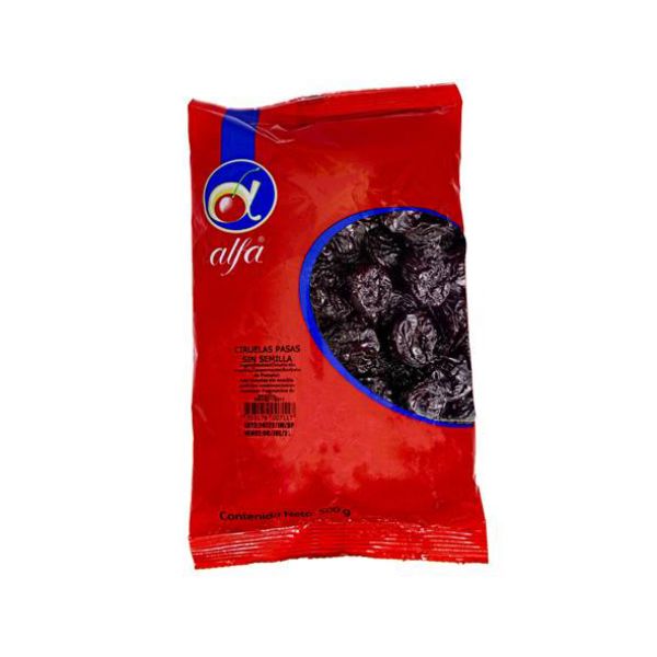 Ciruelas Sin Semilla Alfa 500g