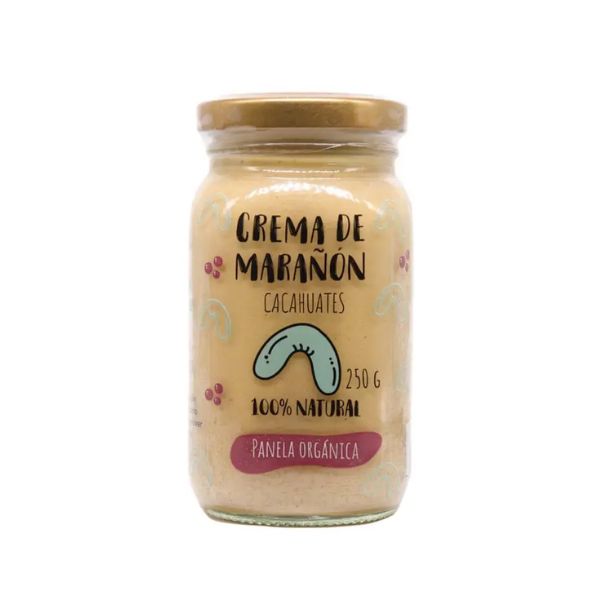Crema De Marañón Panela Cacahuates 250g
