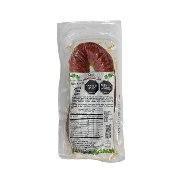 Chorizo La Factoría Sarta Picante x 200g