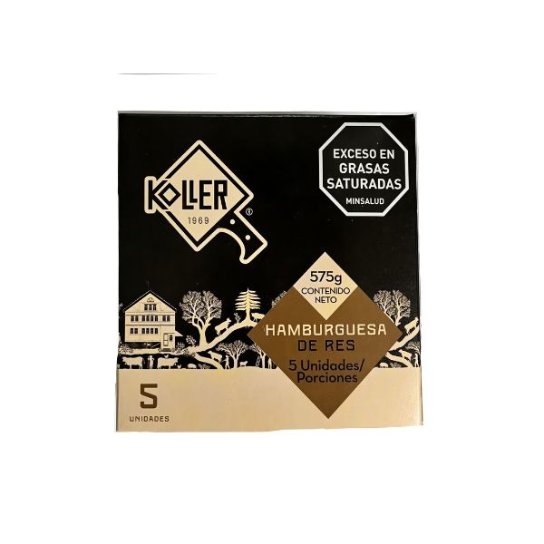 Hamburguesa Koller de Res 575g
