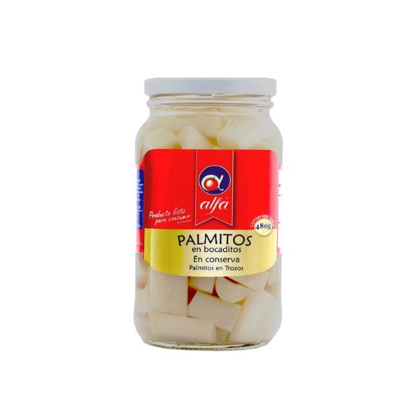 Palmito Bocadito Alfa 480g