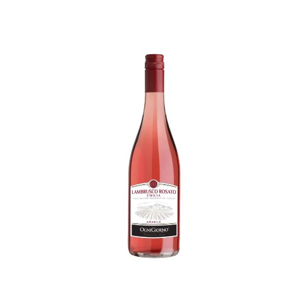 Vino Tinto Lambrusco Rosato Ognigiorno delle Emil 750ml