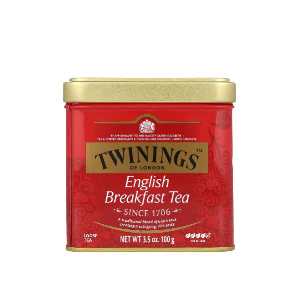 Té Twinings English Breakfast Lata 100g