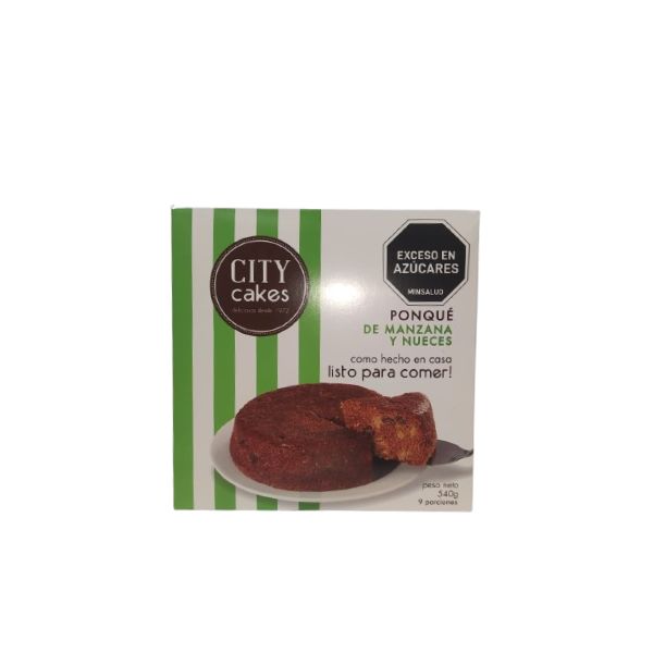 Pastel Crisita de Manzana y Nueces 540g