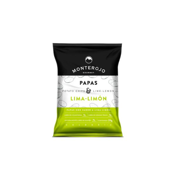 Papas Monterojo Lima Limón 25g