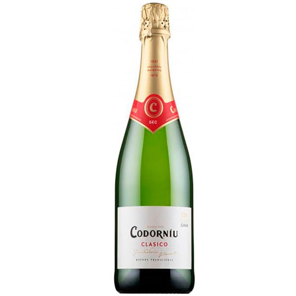 Vino Espumoso Codorniu Clásico Semiseco 750 ml